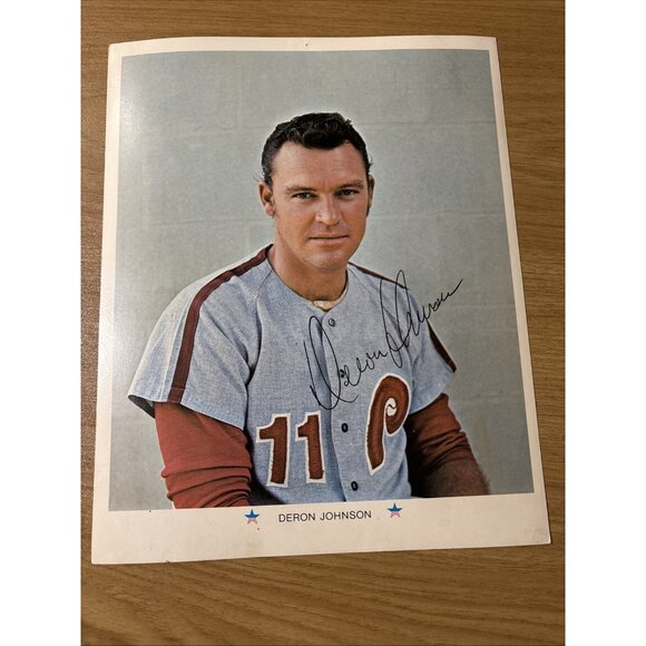 1971 Complete set of 12 Arco 8x10 Philadelphia Phillies Photo Cards Baseball VTG - Picture 13 of 16